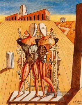 chirico - Der dioscuri 1974 Giorgio de Chirico Metaphysical Surrealismus